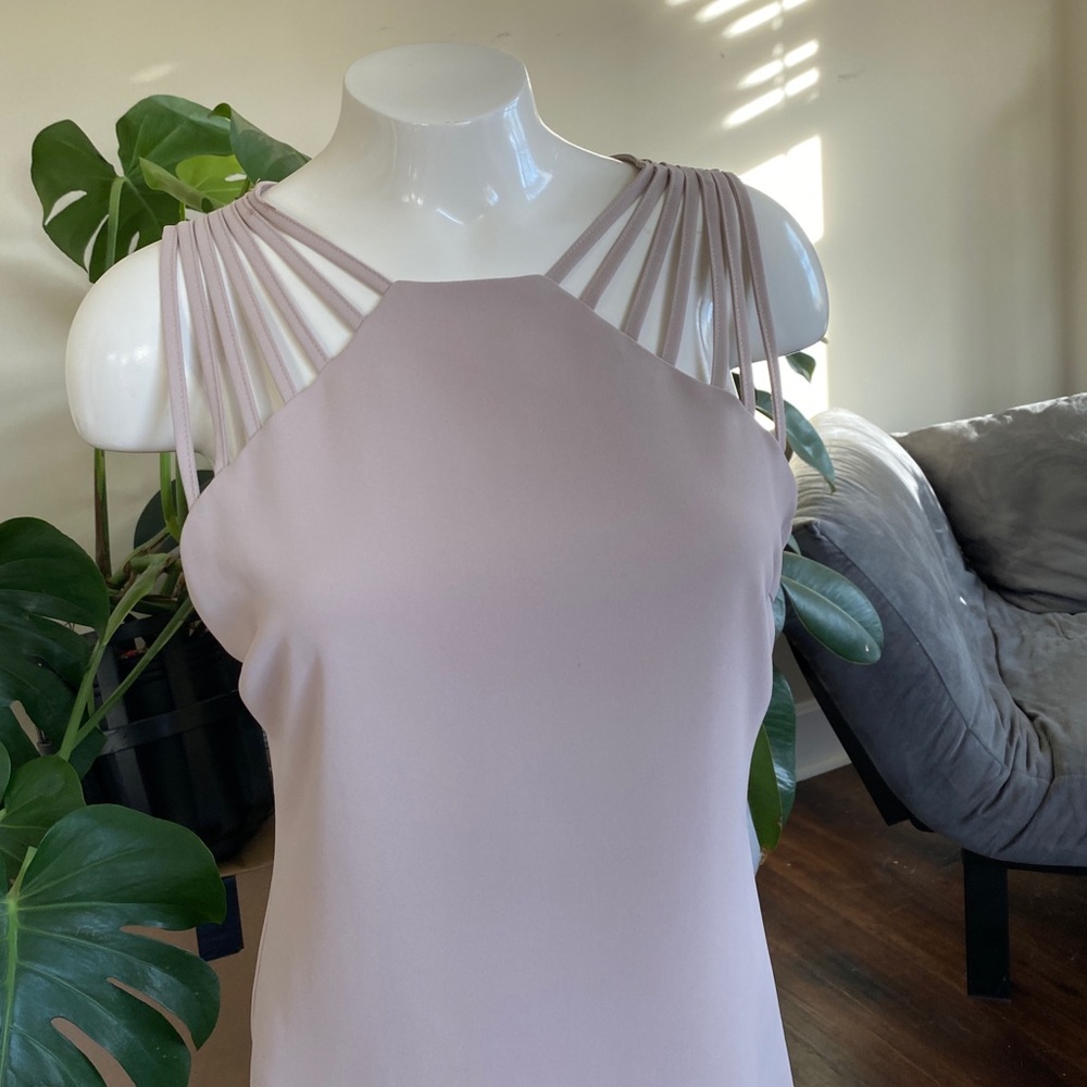 Strappy Tan Dress.